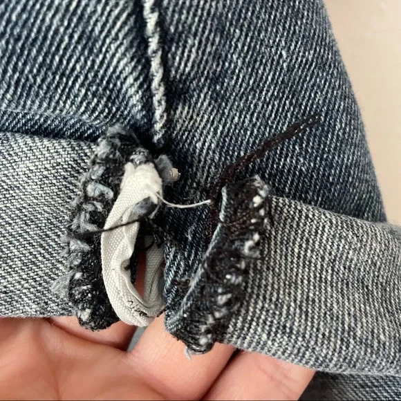 One Teaspoon Bandits Distressed Denim Shorts - Picture 7 of 7